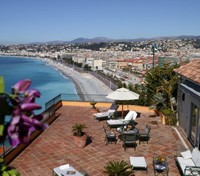 Baie des Anges terrace